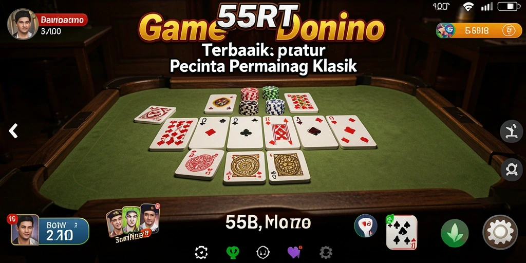 Tampilan gameplay menarik dari 55RT, penuh aksi dan strategi.