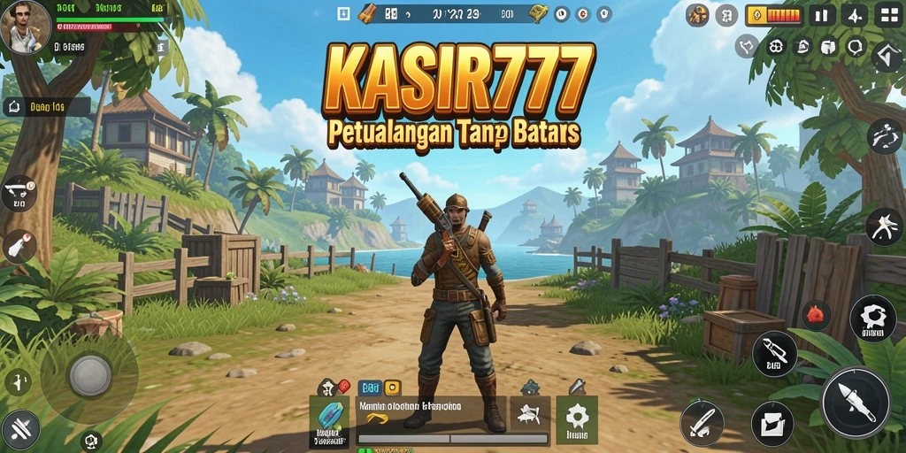 Gameplay KASIR777 menampilkan petualangan seru di dunia terbuka.