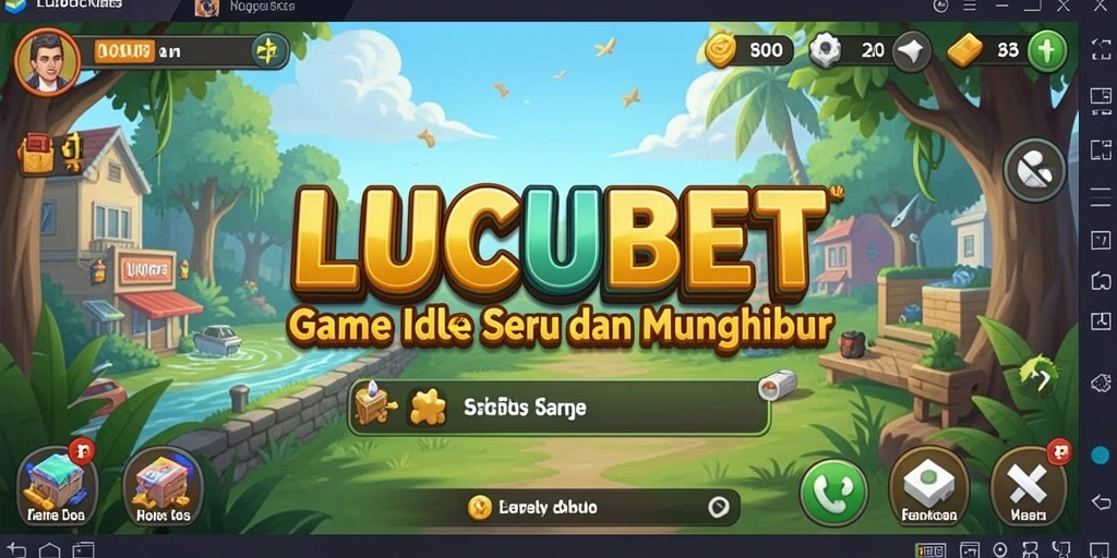 Tampilan gameplay seru LUCUBET dengan grafik yang menarik.