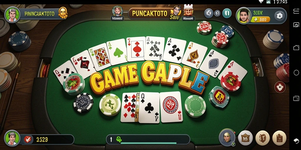 Tampilan gameplay seru dari PUNCAKTOTO yang penuh strategi.
