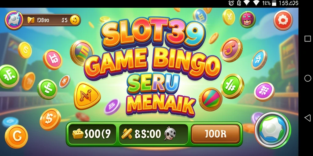 Tampilan gameplay Bingo SLOT39 yang menarik dan interaktif.